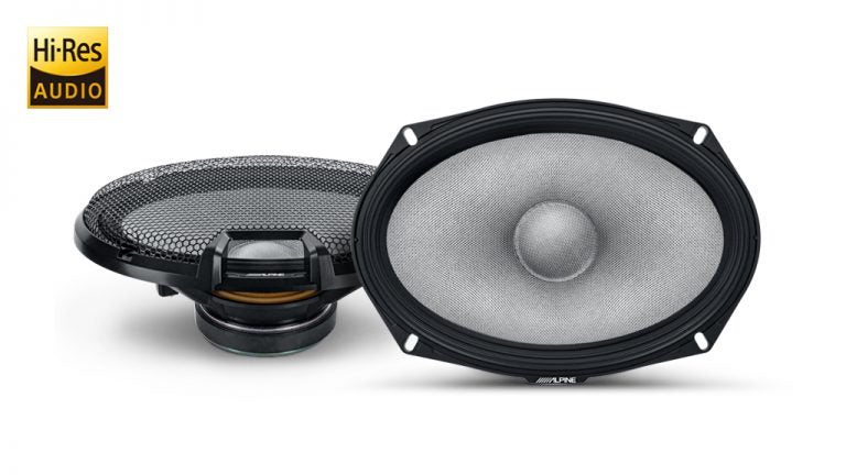 Alpine R2-S69C Next-Generation 6×9” (16 x 24cm) Component 2-Way R-Series Speakers