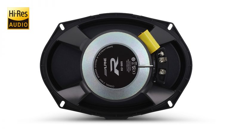 Alpine R2-S69 Next-Generation 6×9” (16cm x 24cm) 2-Way Coaxial R-Series Speakers