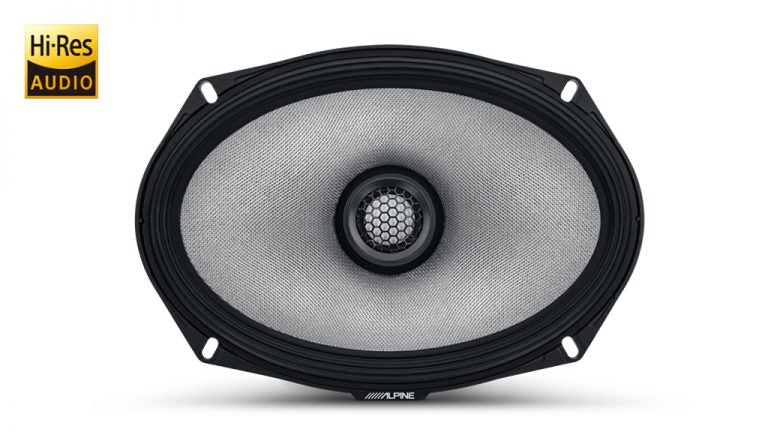 Alpine R2-S69 Next-Generation 6×9” (16cm x 24cm) 2-Way Coaxial R-Series Speakers