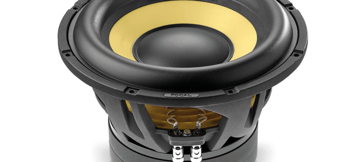 Focal Sub 25 Kxe K2 Power Series 10" Dual 4-Ohm Voice Coil Component Subwoofer -SUB 25KXE