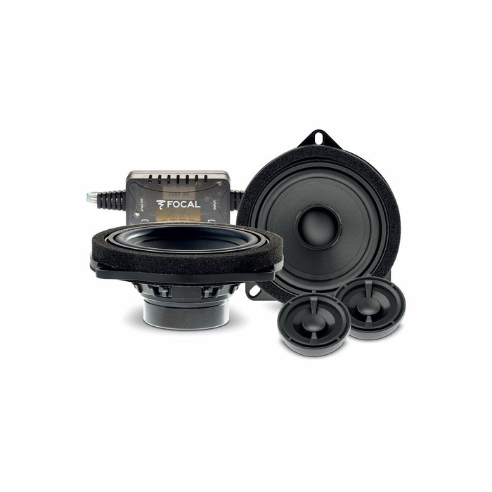 FOCAL BMW AND MINI COMPATIBLE COMPONENT SPEAKER SET WITH WIDE FLANGE | ISBMW100L