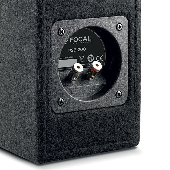 FOCAL PSB200 8” Passive Sub with Compact Enclosure 19”x12”x5”, 4 ohm, 150W RMS, 45Hz-150Hz -PSB200