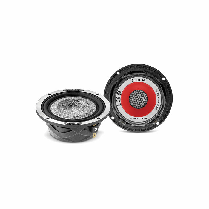 FOCAL 3.5” MIDRANGE UTOPIA M, 4 OHM 200HZ-10KHZ | 3.5WM 3.5” (each)