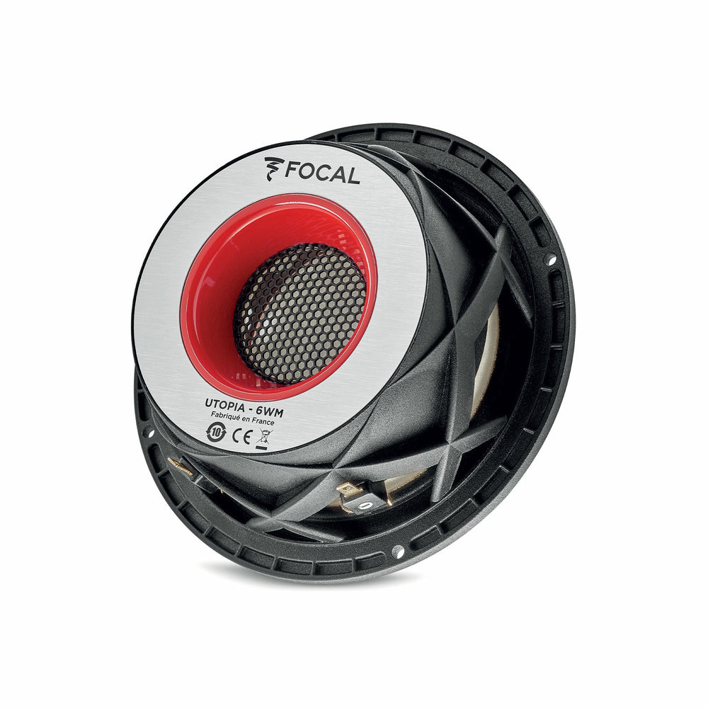 FOCAL 6.5” MIDBASS DRIVERS UTOPIA M, 4 OHM, 60HZ-6KHZ | 6WM 6.5” (pair)