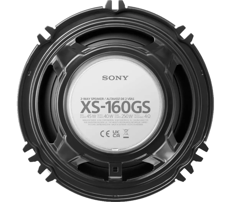 SONY 6.5" (16Cm) Mobile Gs 2-Way Coaxial -XS-160GS