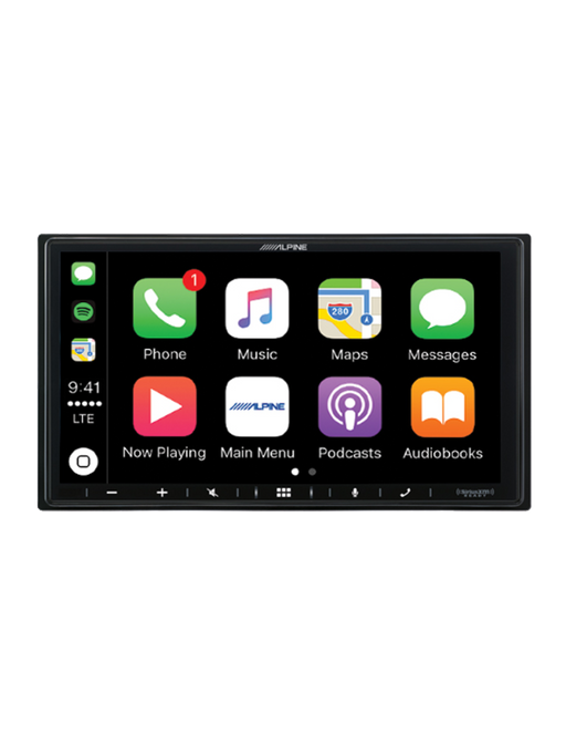 Alpine 7” Apple CarPlay / Android Auto / FLAC / MP3 / WMA / AAC / Bluetooth-iLX-W650E