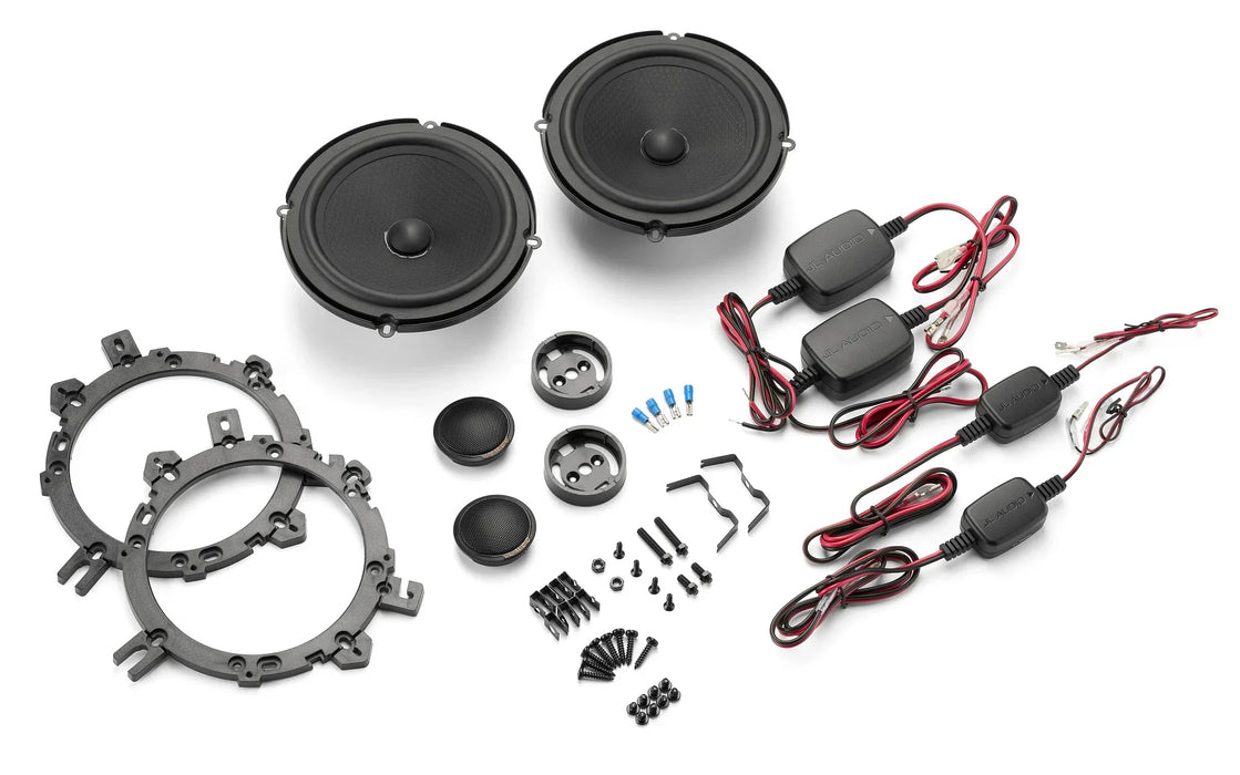 JL AUDIO C1-650Se 6.5-Inch (165 Mm) 2-Way Component Speaker System, Silk Edition -C1-650SE