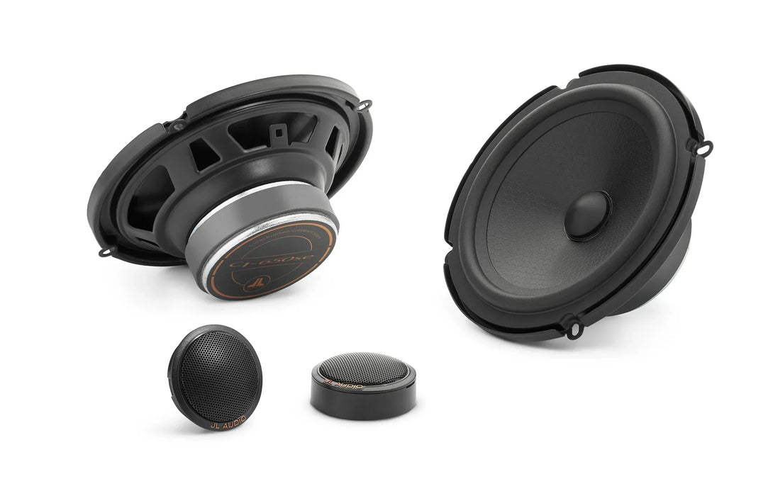 JL AUDIO C1-650Se 6.5-Inch (165 Mm) 2-Way Component Speaker System, Silk Edition -C1-650SE