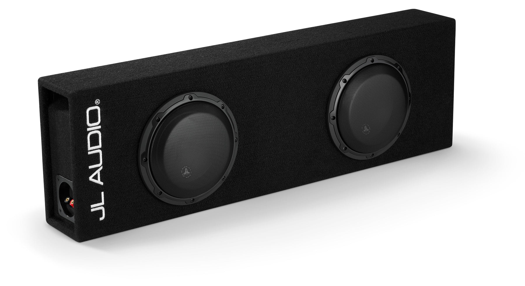 JL AUDIO Ported Dual Enclosure Fitted With 2X 8" 8W3V3 Woofers (Final Impedance 2 Ohms) -CP208LG-W3v3