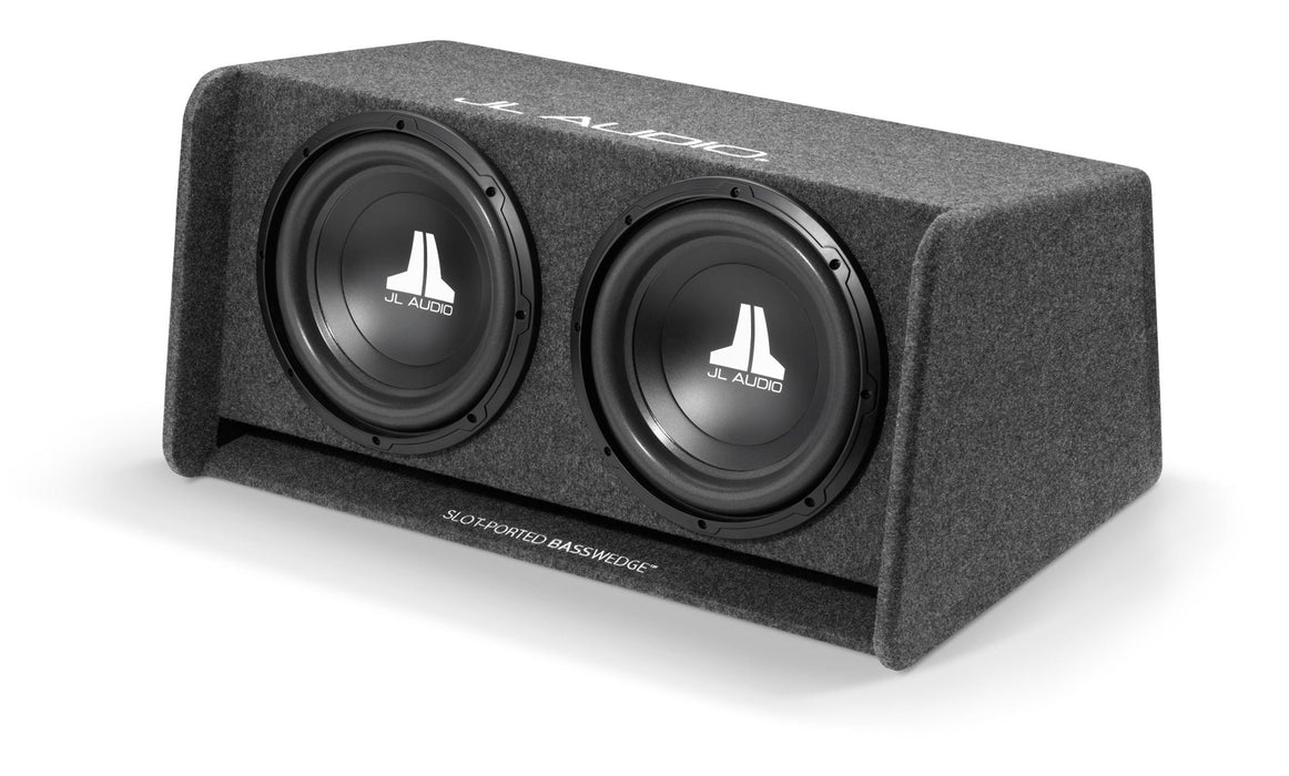 JL AUDIO Dual 12W0V3 Basswedge, Ported, 2 Ω -CP212-W0v3