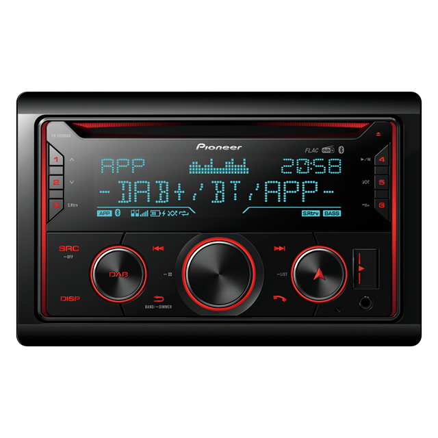 Pioneer Cd Receiver With Dab+ Digital Radio- FH-S820DAB