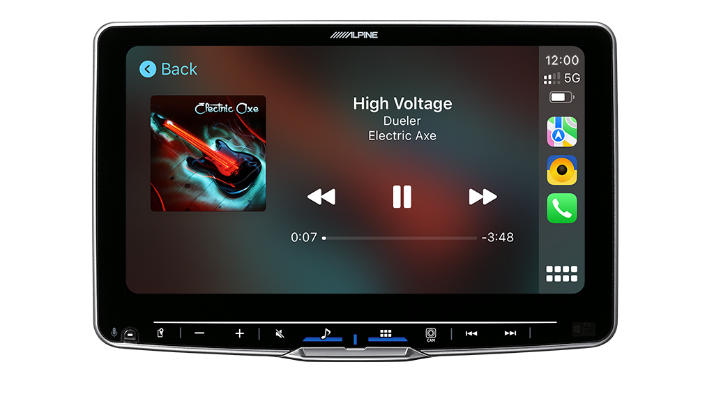 Alpine Halo9 9” High-Res Audio Receiver with Wireless Apple CarPlay / Wireless Android Auto / HDMI / USB / Dual Camera / Bluetooth / Hi-Res Audio Wireless / LDAC / DAB+ Suitable for Ford Ranger PX II/III  -F309E-RANGER16-iLX-F509A