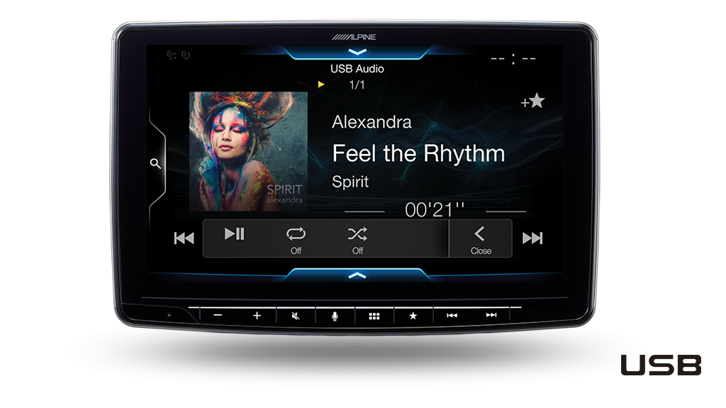 Alpine iLX-F309E 9" Audio Visual Receiver with Apple CarPlay / Android Auto / Bluetooth® / USB / HDMI / DAB+ / TuneIt