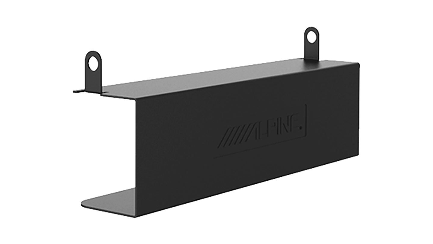 Alpine 1-DIN Halo9 and Halo11 Universal Top/Bottom Mount Blanking Plate-KAE-1DTB