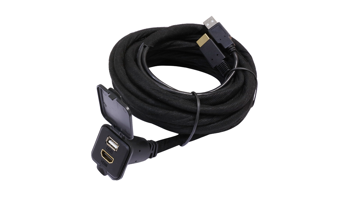 Alpine USB / HDMI 4.5 metre extension cable- KCU-315UH