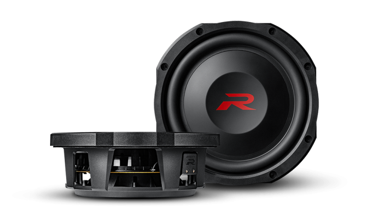 Alpine R-Series 10″ Shallow Profile Dual 2 Ohm DVC High Performance Subwoofer RS-W10D2