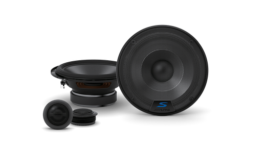 Alpine S-S65C S-Series 6-1/2 Inch 2-Way Component Speaker