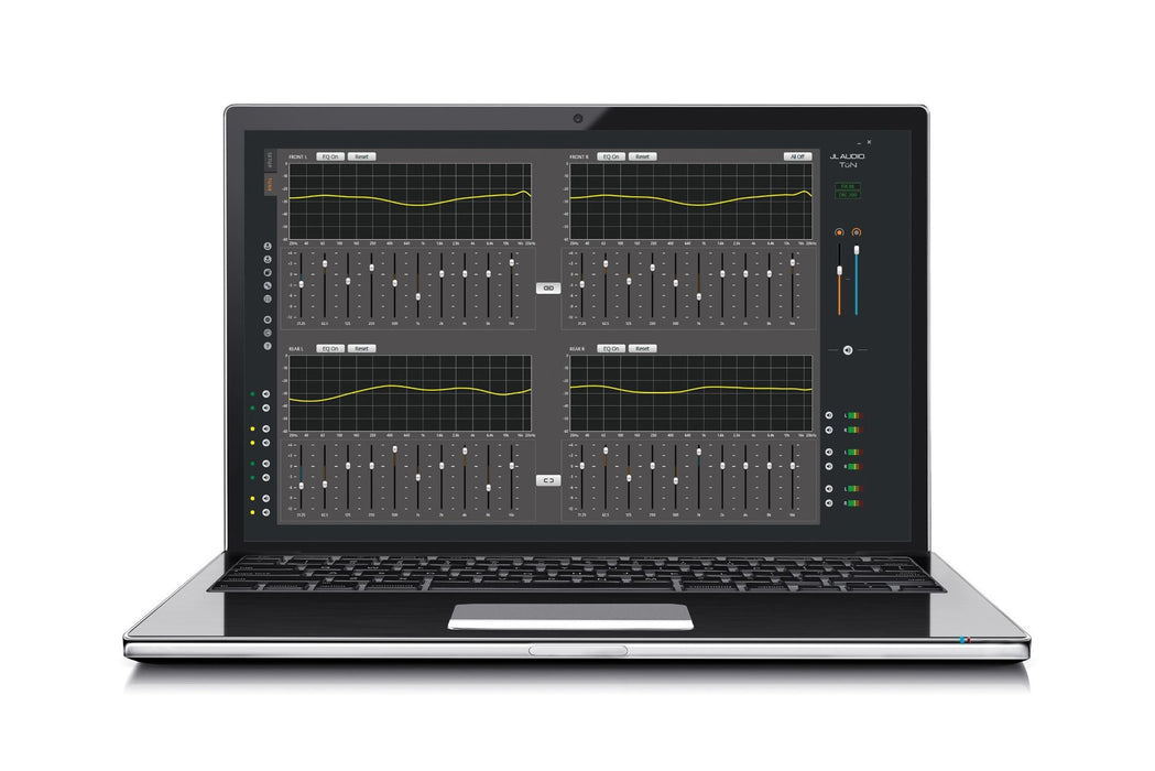 JL AUDIO Oem Integration Dsp With Automatic Time Correction And Digital Eq (8-Channel Inputs/4-Channel Stereo + 2 Subwoofer Rca Outputs) -FIX-86