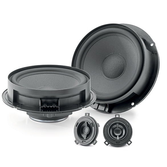 FOCAL Volkswagen, Skoda Compatible 6” Dedicated Component Kit, 50W Rms, 70Hz-20Khz -ISVW155