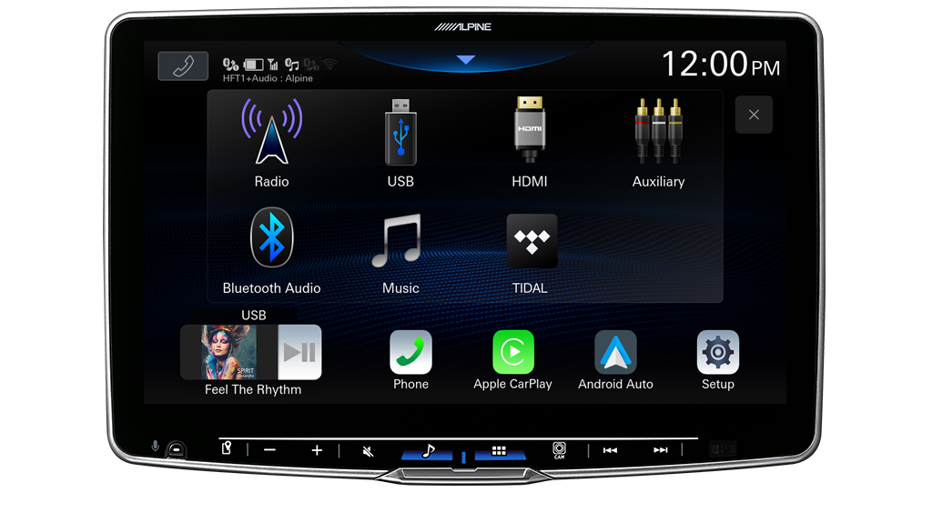 Alpine Halo11 11” High-Res Audio Receiver with Wireless Apple CarPlay / Wireless Android Auto / HDMI / USB / Dual Camera / Bluetooth / Hi-Res Audio Wireless // DAB+-VES1G4-F511A