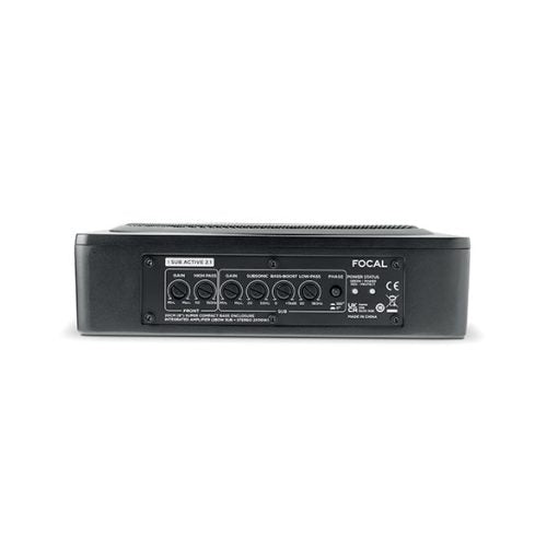 FOCAL Ultracompact Amplifier 20Cm (8") And 2 Channel Amplifier - Isub Active 2.1 -ISUB ACTIVE 2.1(each)