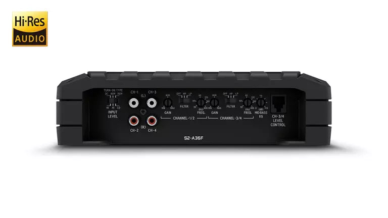 Alpine S2-Series 4/3/2 Channel Amplifier-S2-A36F