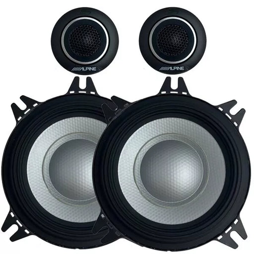 Alpine S2-Series 4" Component Speakers-S2-S40C