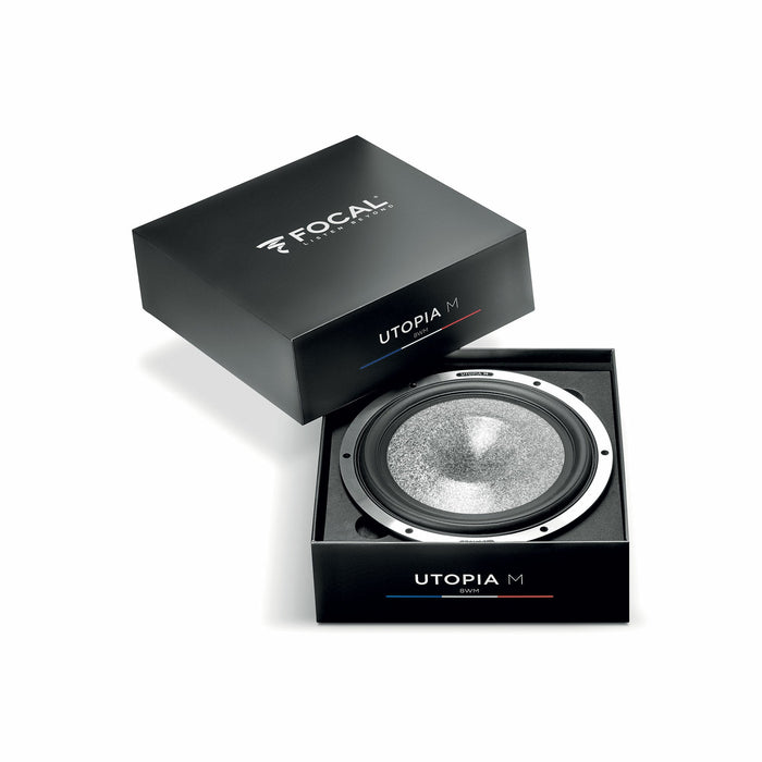 FOCAL 8” Midbass Driver Utopia M, 100W Rms 4 Ohm 45Hz - 5Khz | -8WM 8” (each)