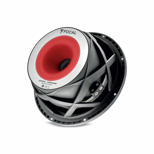 FOCAL 10” SUBWOOFER UTOPIA M, 400W RMS DUAL 4OHM, FOR SEALED ONLY ENCLOSURE 10-15L, 25HZ - 800HZ | 10WM 10” (each)