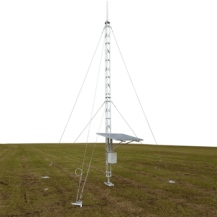 Blackhawk 220mm Ground Mount Lattice 9.6-metre Tower – Galvanised Guyed (EXCLUDES Footings)