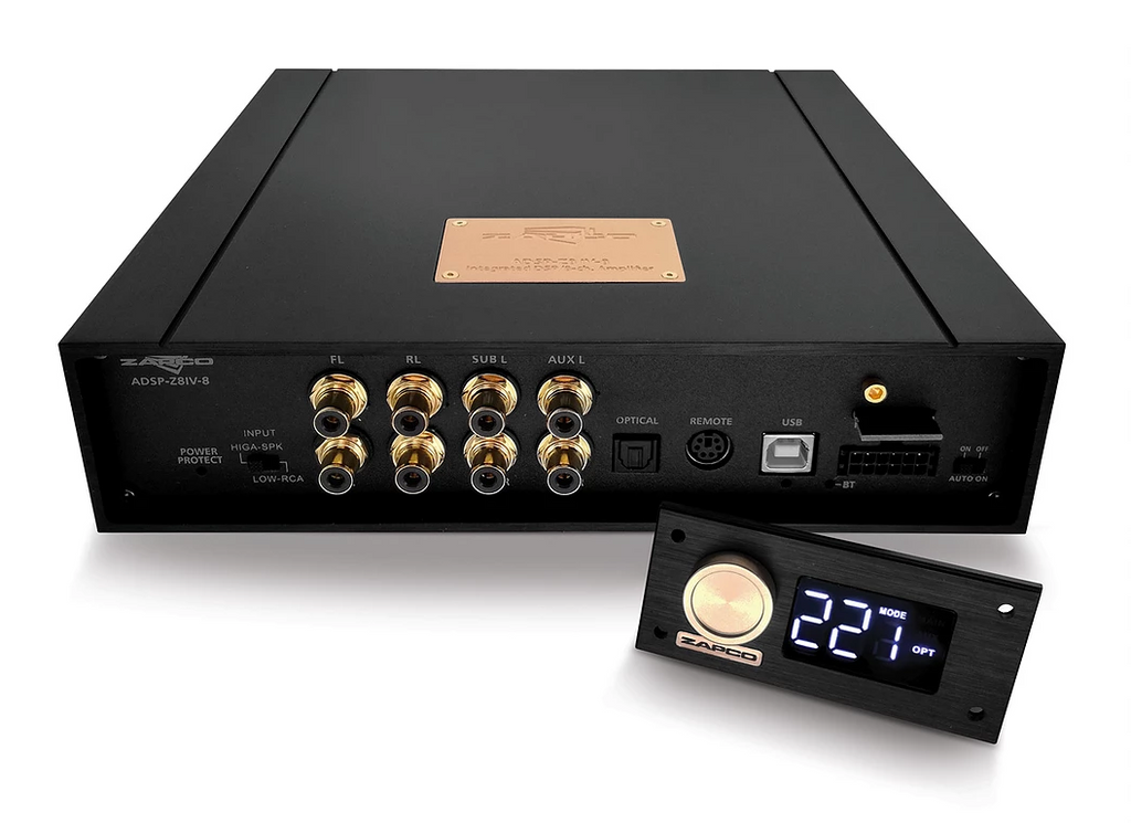 ZAPCO 8CH Amplifier with DSP, 8 x 90RMS @4ohm — Strathfield Brookvale