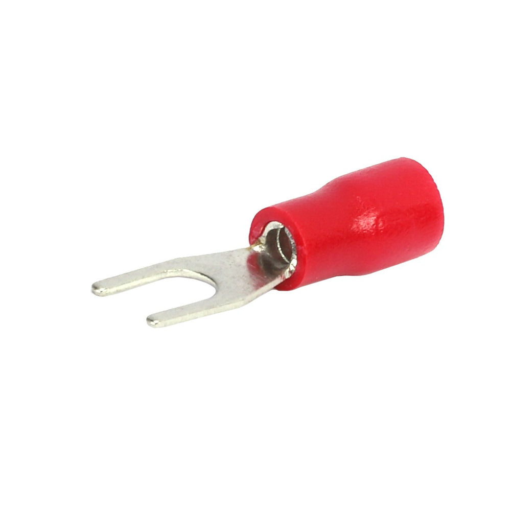 Aerpro APF6R 3.7mm Fork Terminals - 100 pieces (Red)