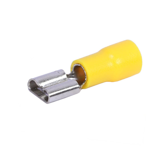 Aerpro APSF63Y 7.4mm Female Spade Terminal Yellow - 100pcs