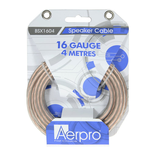 Aerpro BSX1604 Bassix 16GA 4-metre Speaker Cable