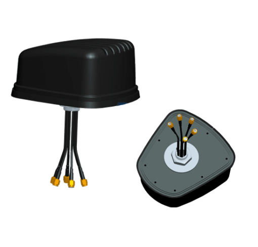 Blackhawk M2M Squid Transit Antenna – MIMO LTE / MIMO WiFi / GPS (5m cables)