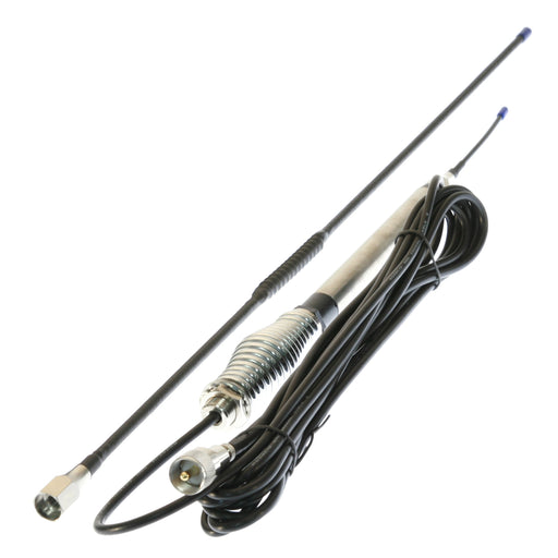 Aerpro CBA36F1L 3dBi/6dBi UHF Antenna (with Elevated Feed & Spring Base)