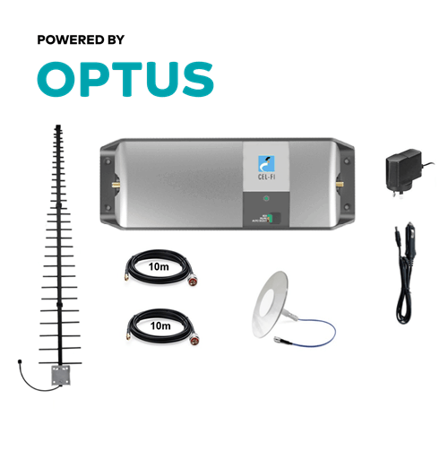 Cel-Fi GO Optus LPDA Building Pack inc. Pulse Ultrathin Clear