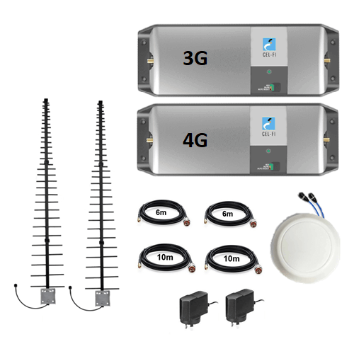 Cel-Fi GO Telstra Dual 3G/4G Celing Pack with LPDA Antennas