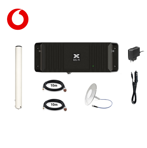 Cel-Fi GO2 Vodafone Building Pack (with Pulse Ultra-thin Clear)