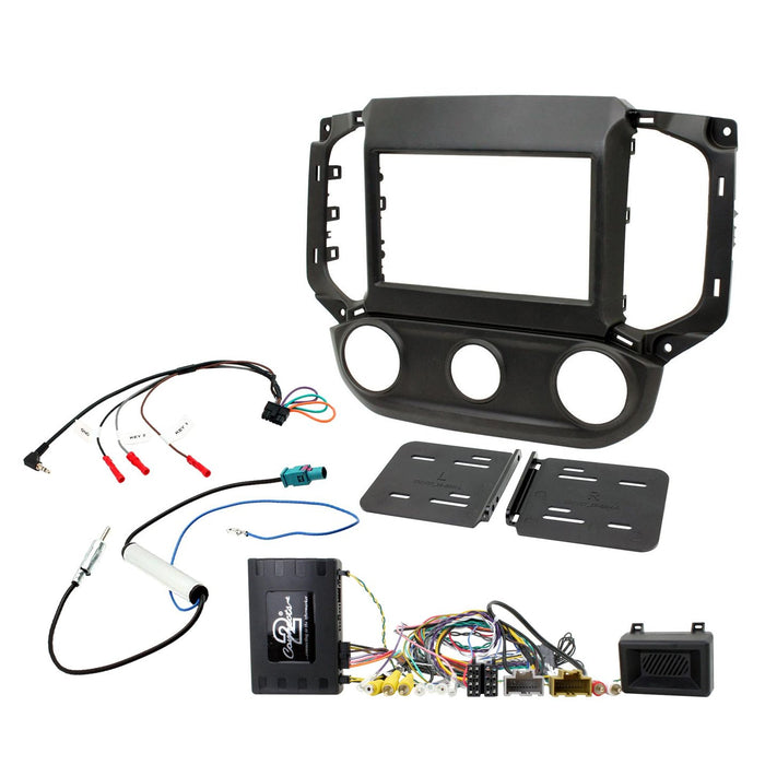 Aerpro FP8299K Double DIN Facia Kit for Holden Colorado & Trailblazer (Black)