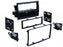 Aerpro FP996510 Single & Double DIN Facia for Jeep Commander, Compass & Cherokee