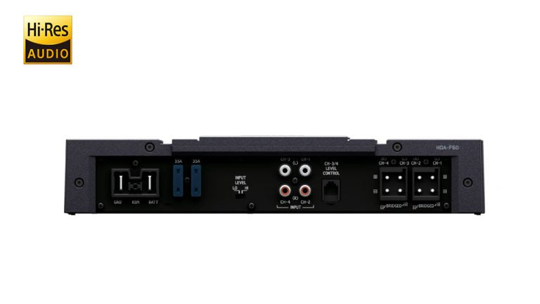 Alpine Status Hi-Res Audio 4 Channel Amplifier HDA-F60