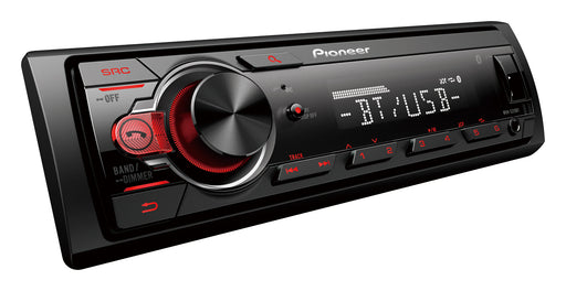 Pioneer MVH-S215BT Multimedia Receiver, AM/FM, BT, Android, iPod/iPhone via BT, USB, AUX, 1 Preout, Short chassis