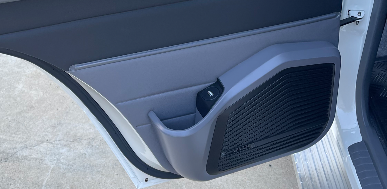Alpine LC70-S69P Door Pods & Speakers Kit To Suit Land Cruiser 79 Series Dual Cab - S Series Speakers LC70-S69P
