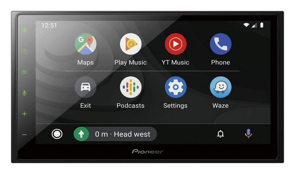 Pioneer DMH-Z5350BT Capacitive Touch-screen Multimedia player with Apple CarPlay, Android Auto & Bluetooth
