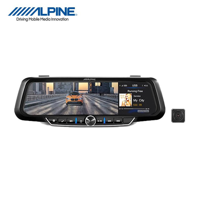 Alpine DAS-A09M Night Vision Electronic Mirror / Rear View Camera —
