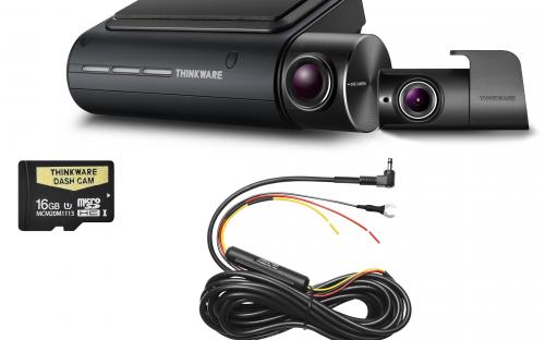 THINKWARE Q800PD16 Front & Rear Dash Camera Pack with 16GB Micro SD Card