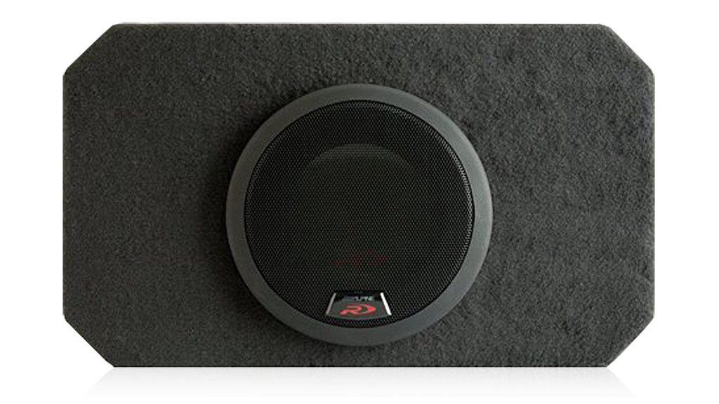 Alpine SBR-S8D4.2 900W 8” Compact Subwoofer (with included grille | SWR-823D Pre-installed)