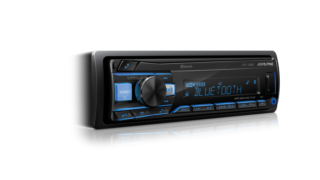 Alpine UTE-73EBT Digital Media Receiver with Bluetooth® / USB / AUX / iPod® and iPhone® / FLAC / TuneIt