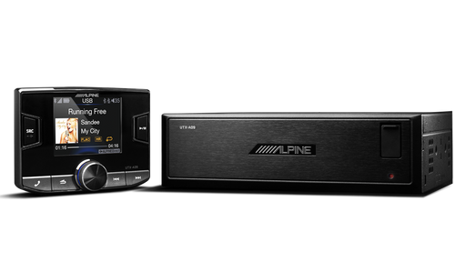 Alpine UTX-A09 Hi-Res Audio Digital Media AM/FM Receiver with Bluetooth & Dual USB